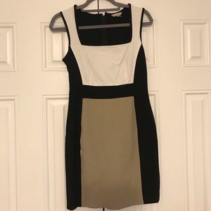 Banana Republic Sleeveless Color Block Dress